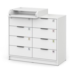 Детский комод Атон Zeus ЛДСП 1000/8 со съемным пеленальным столиком 