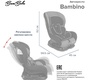 Автокресло BAMBOLA BAMBINO