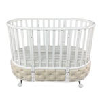 Кровать Кедр Sofia Elegance 7 в 1 с маятником (велюр)