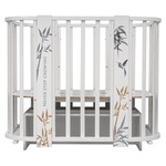 Детская кровать Indigo Green Line 5 в 1 с поперечным маятником