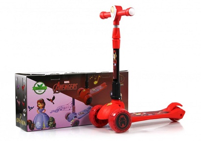 Детский самокат Rivertoys HB-103 со звуковыми и световыми эффектами