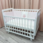 Детская кроватка Malika ELINA с продольным маятником