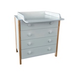 Комод Антел Солнышко со съемным пеленальным столиком