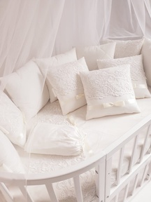 Универсальный комплект в детскую кроватку Ecoline Vanessa 