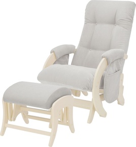 Кресло для кормления Milli Smile с пуфом