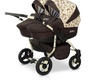 Детская коляска 2 в 1 Verdi Twin для двойни