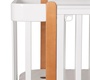 Кровать Indigo Tiny 100х70 см с продольным маятником и колесами