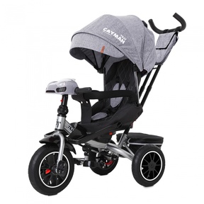 Велосипед трехколесный Baby Tilly CAYMAN T-381 с поворотным сидением и наклоном спинки