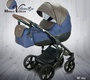Детская коляска Mirelo Venezia Jeans/Eco 3 в 1 с автокреслом 