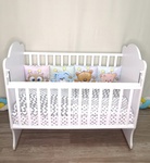 Детская кровать Mika PARMEL колесо-качалка 