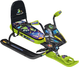 Снегокат Ника Snowpatrol Пришельцы со светоотражающими элементами