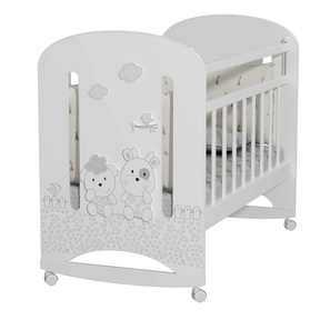 Детская кровать колесо качалка Альма Няня Fattoria Nuvola 