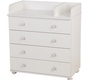 Пеленальный комод Polini kids Simple 2583, на колесах