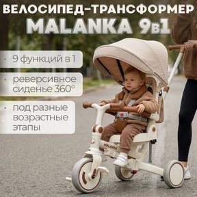Велосипед-трансформер BubaGO Malanka 9в1