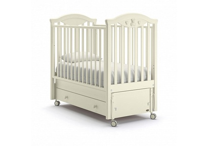 Кровать Nuovita Lusso swing с маятником и колесами