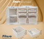 Стеллаж для игрушек Pituso Simple с ящиками