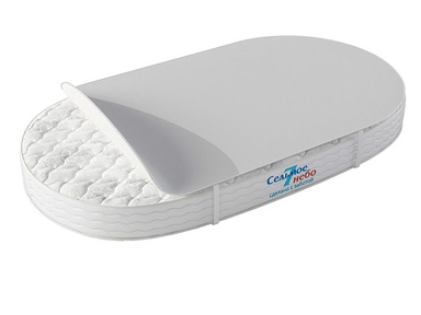 Наматрасник овал на матрас Принц (непромокаемый) 125х72