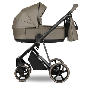 Детская коляска ROAN SOL Luxury 2.0 VINTAGE leather 2в1