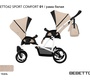 Коляска для погодок Bebetto42 Сomfort с люлькой