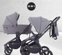 Детская коляска Rant Flex 2025 2в1 RA076