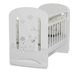 Детская кровать Альма Няня Fattoria Nuvola колесо-качалка с маятником