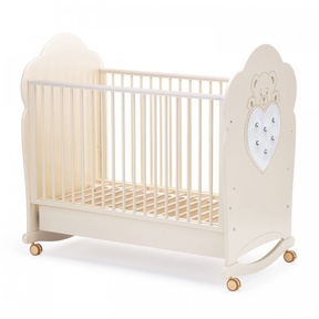 Детская кровать Nuovita Fortuna dondolo (колесо - качалка)