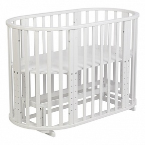 Круглая/овальная кровать Polini Kids Simple 911 ( с расширением до 180х60см)