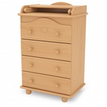 Пеленальный комод Гандылян Аистенок Мини Люкс 