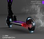 Самокат Small Rider Dragon 2 с дымом, ревом мотора и подсветкой 