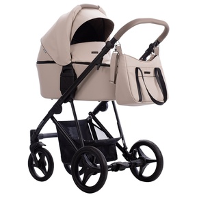 Детская коляска Bebetto Flavio PRO 3 в 1 (100% эко кожа) 