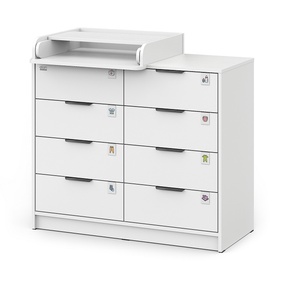 Детский комод Атон Zeus ЛДСП 1000/8 со съемным пеленальным столиком 