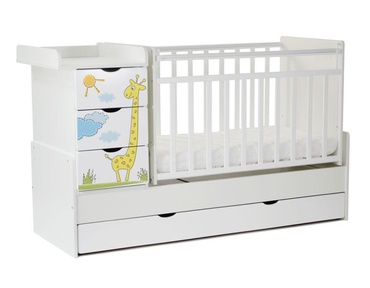 Кровать – трансформер СКВ-5 Жираф фотопечать