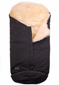 Зимний конверт Bozz из овчины с длинным ворсом (очень теплый) в коляску