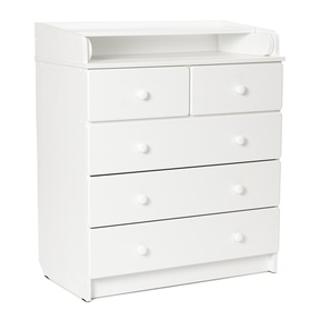 Пеленальный комод BEBIZARO WAXED FIVE