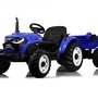 Детский электромобиль Rivertoys М505БХ с гидравлическим прицепом