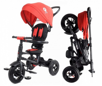 Складной трехколесный велосипед QPLAY