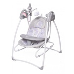 Электронные качели Baby Care Butterfly 2 в 1 с адаптером