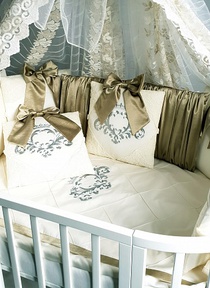 Универсальный комплект в кроватку Ecoline STELLA с выписным конвертом 