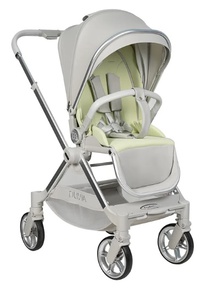 Прогулочная коляска Farfello Olivia с перекидной ручкой и умными колесами