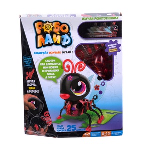 Игрушка (модель для сборки) 1TOY Робо Лайф насекомые 