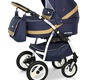 Детская коляска Verdi Optima 3 в 1 с большой люлькой