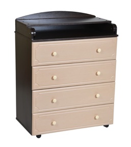 Комод Антел Ульяна (5) 800/4 МДФ с пеленальным столиком 