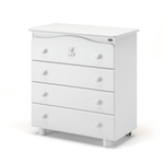 Детский комод с пеленальным столиком Nuovita Fasto