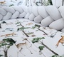 Комплект белья в кроватку Lepre Forest New 6 предметов