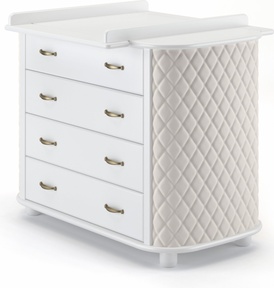 Детский комод Гандылян Тиффани декор ромб 