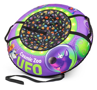 Надувные санки-ватрушка (тюбинг) Cosmic Zoo UFO