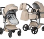 Коляска трансформер Farfello Aimile Adventurer 2в1 Eco (кожа) 