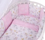 Комплект AmaroBaby Premium в кроватку 18 предметов (6+12 подушек-бортиков) разные расцветки