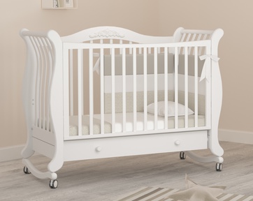 Кровать Гандылян Габриэлла (колесо-качалка, ящик)