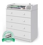 Комод Атон Сириус-2 804 ЛДСП с пеленальным столиком 